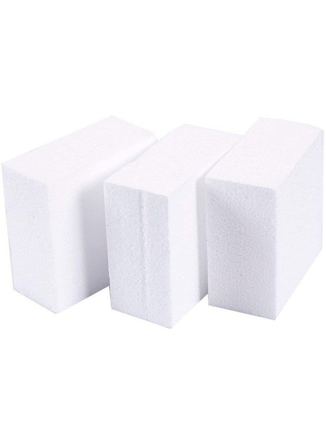 Juvale 12 Pack Foam Blocks For Crafts Polystyrene Brick Rectangles For Floral Arrangements Art Supplies Holiday Decor (4 X 4 X 2 In White) - Image 5