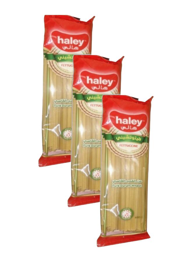 Haley Haley Fettuccine Pasta #503, 400g, Bundle of 3 - Image 1