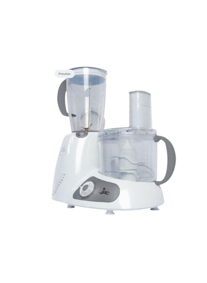 Jac Food Processor Jac, 1000 Watt, 1.5 Liter, NG-FT65 - White 