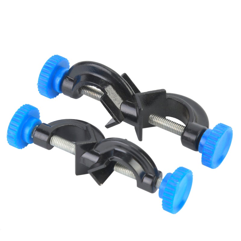 Laboratory Clamp Holder: Aluminum Alloy Body - Secure Locking Cross Clamp for Science Lab, Home Lab & Diy Science Projects - Image 4