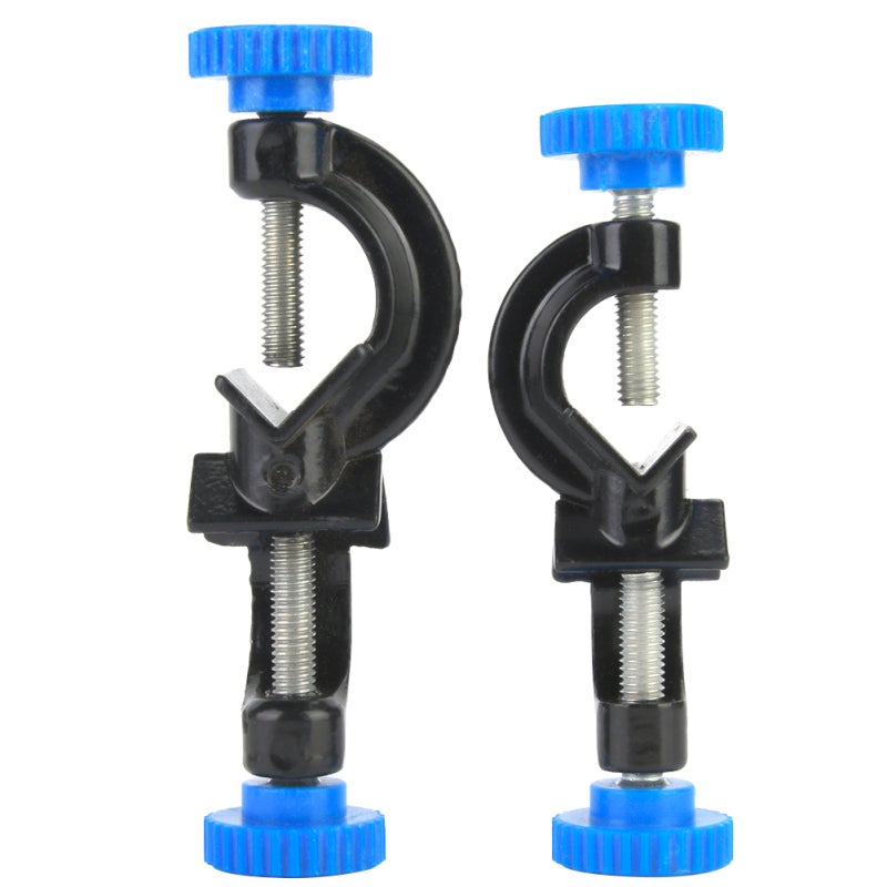 Laboratory Clamp Holder: Aluminum Alloy Body - Secure Locking Cross Clamp for Science Lab, Home Lab & Diy Science Projects - Image 1