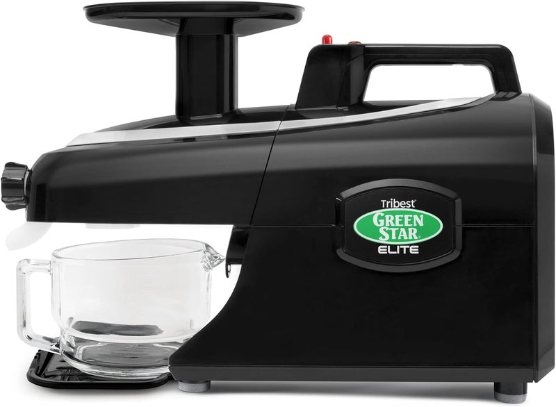 Tribest Tribest Greenstar GSE5010 Elite Twin Gear Cold Press Slow Masticating Juicer Black  - Image 1
