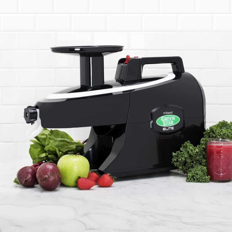 Tribest Tribest Greenstar GSE5010 Elite Twin Gear Cold Press Slow Masticating Juicer Black  - Image 3