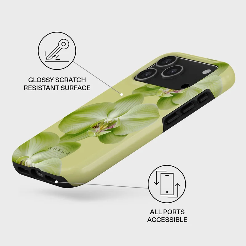 Burga PURITY iPhone 17 Pro PURITY Premium Case Compatible with Hybrid Dual-Layer Hard Shell + Silicone Protection - Scratch-Resistant Shockproof Mobile Cover  | Best Price UAE