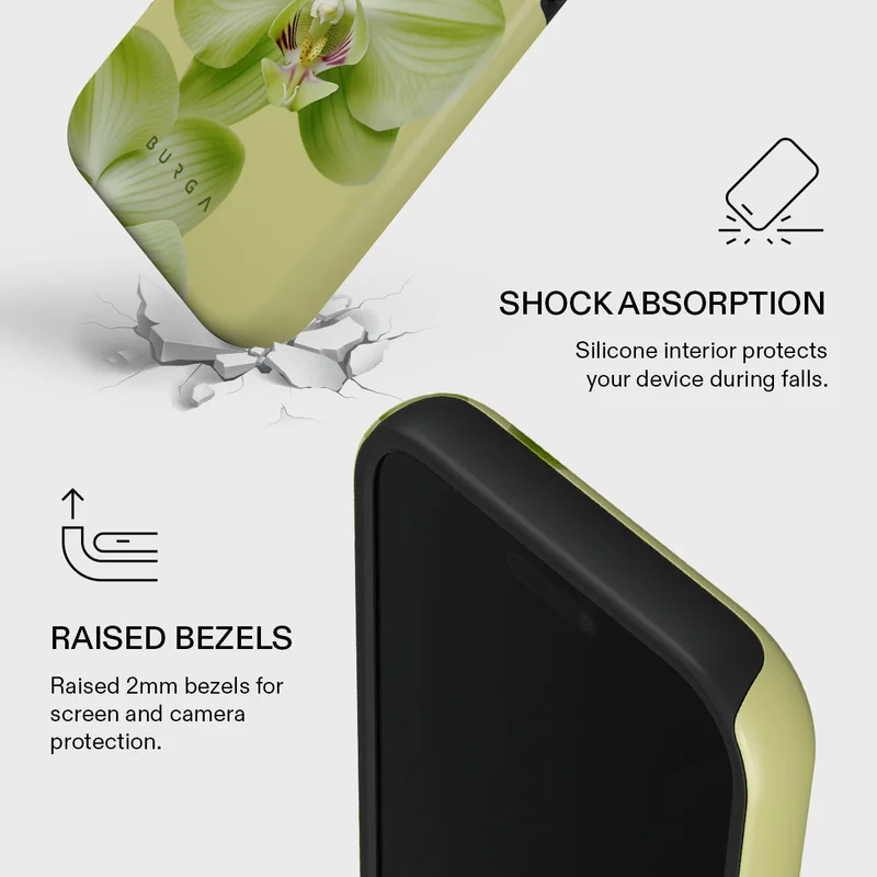 Burga PURITY iPhone 17 Pro PURITY Premium Case Compatible with Hybrid Dual-Layer Hard Shell + Silicone Protection - Scratch-Resistant Shockproof Mobile Cover  | Best Price UAE