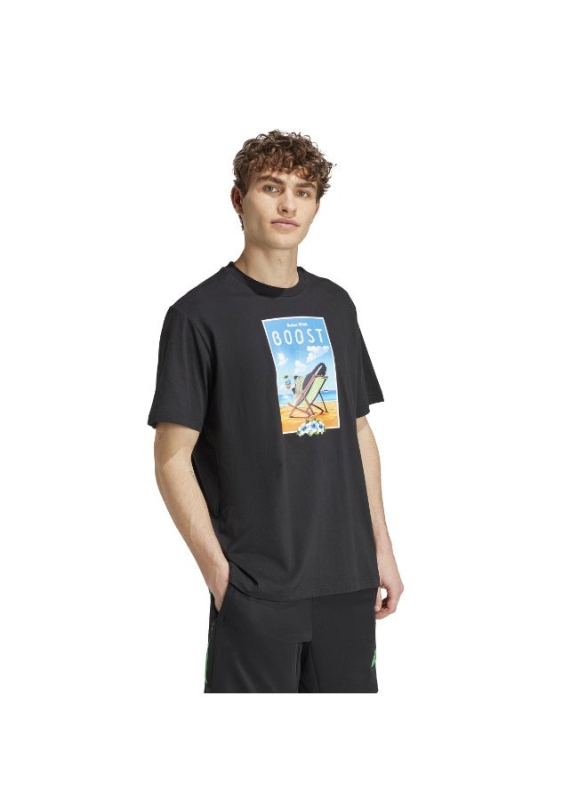 Adidas Boost Short Sleeve Graphic T-Shirt - Image 5