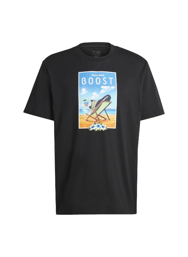 Adidas Boost Short Sleeve Graphic T-Shirt - Image 2