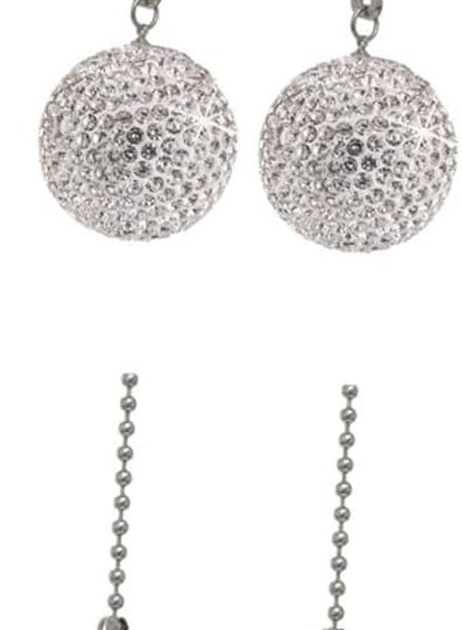 Artibetter 4 Pack Ceiling Fan Pull Chain Elegant Beaded Lamp Accessories Decorative Design - Image 1