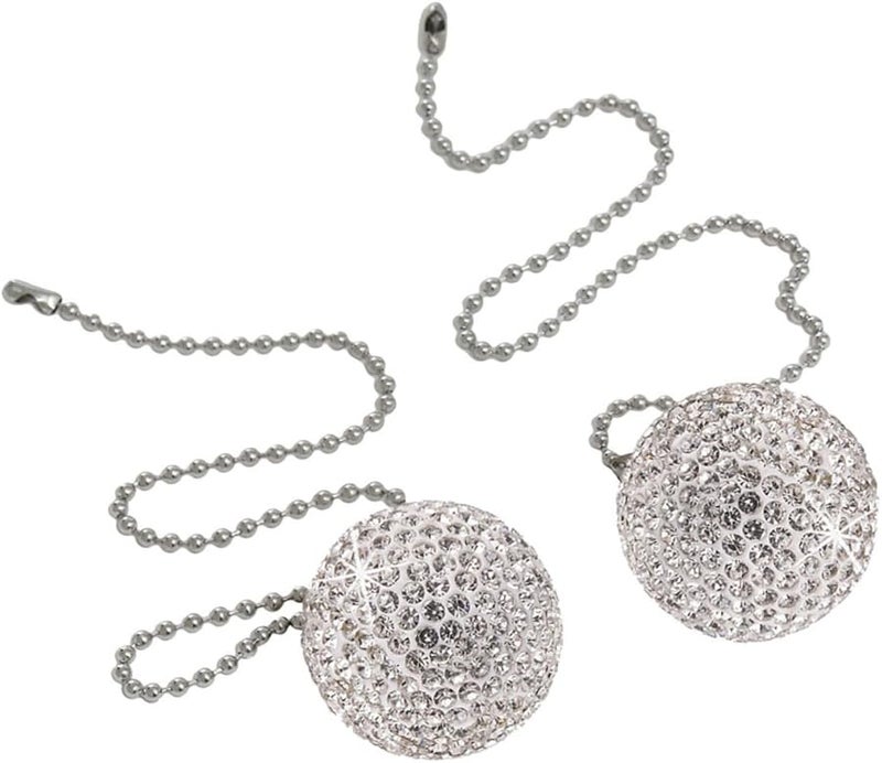 Artibetter 4 Pack Ceiling Fan Pull Chain Elegant Beaded Lamp Accessories Decorative Design - Image 5