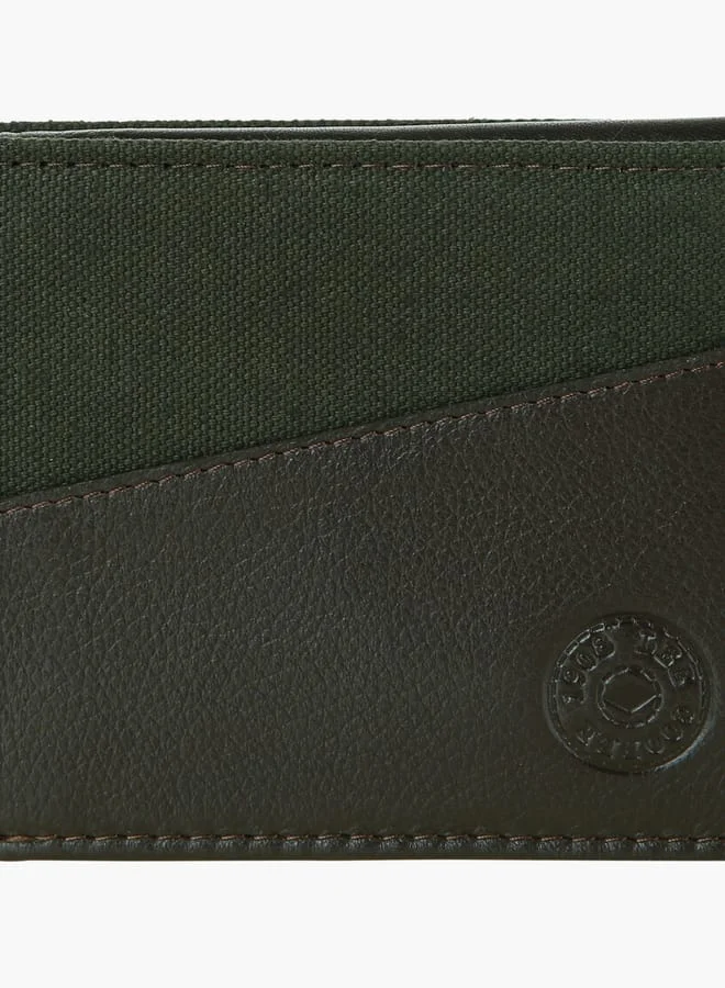 Lee Cooper Men Dual-textured Bi-fold Wallet
