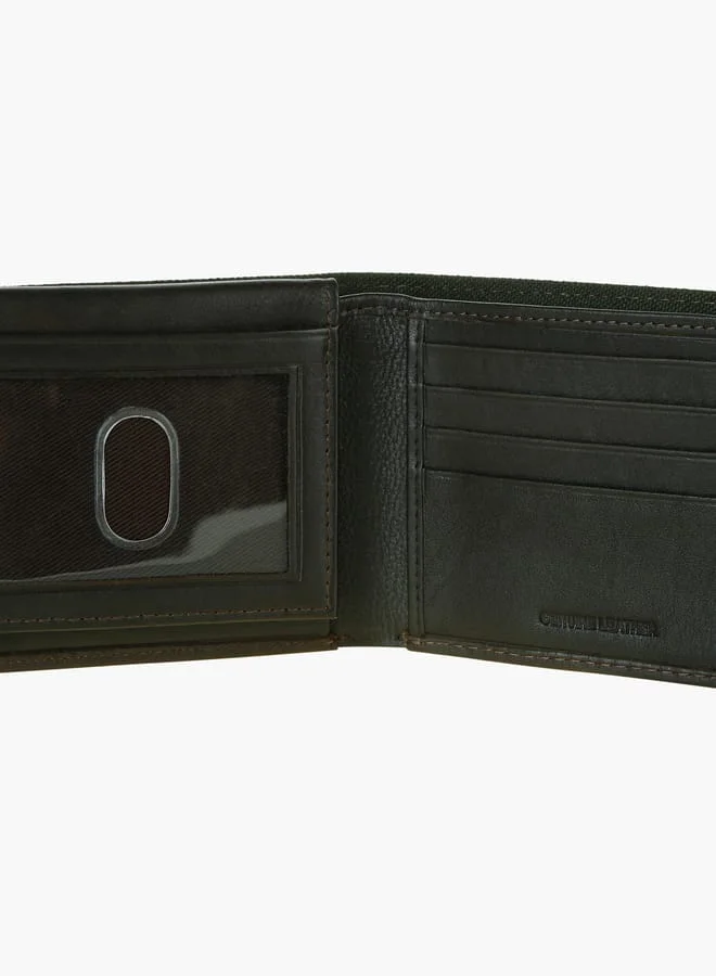 Lee Cooper Men Dual-textured Bi-fold Wallet