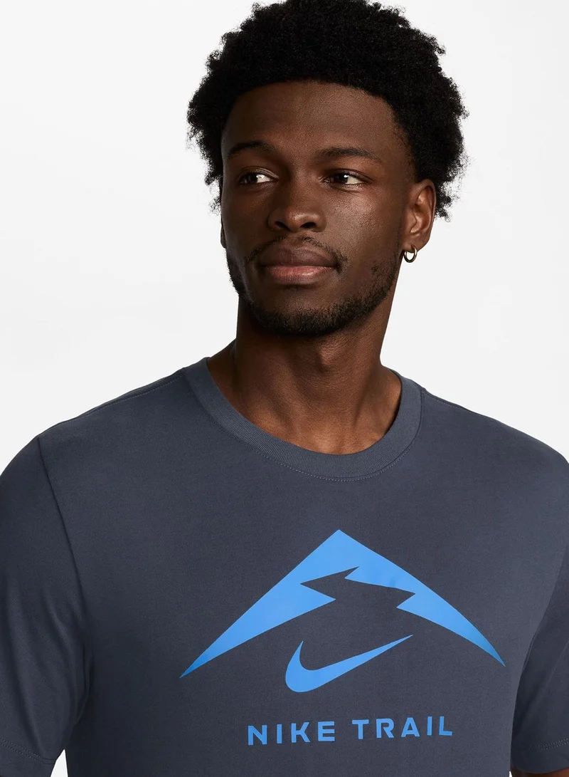 Nike Logo Dri-Fit Trail T-Shirt