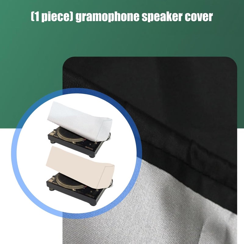 And UVs Protective Cover for Record Player Speakers Breathable 210D Oxfords Fabric Ensuring Dry Comfort and Sun Blocking in Outdoor Setting Sun Shade - Image 2