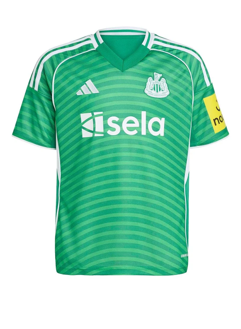 Adidas Nufc A Jsy Y U Green Football/Soccer Jerseys For Unisex