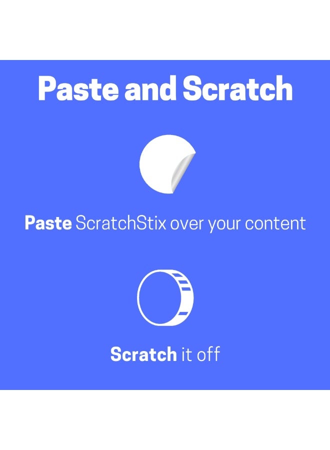 750 Pcs (20 Sheets) Scratch Sticker Sitckers 2.54 Cm Circular Self Adhesive Scratch Card Suitable For Lottery Tickets Diy、 Lucky Draw Card Game Creation (2.54 Cm, Grey) - Image 3