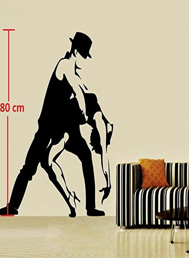 Asmi Collections Wall Stickers Dancing Boy and Girl - Image 2