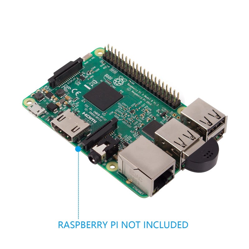 SunFounder USB 2.0 Mini Microphone for Raspberry Pi 4 Model B, Module 3B+, 3B 2 Module B & RPi 1 Model B+/B Laptop Desktop PCs Skype VOIP Voice Recognition Software - Image 2