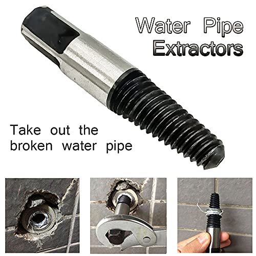 WANXIANG 1/2" Carbon Steel NPT Pipe Tap and 1/2" Broken Water Pipe Extractor,Home Water Pipe Repair Kit - Image 3