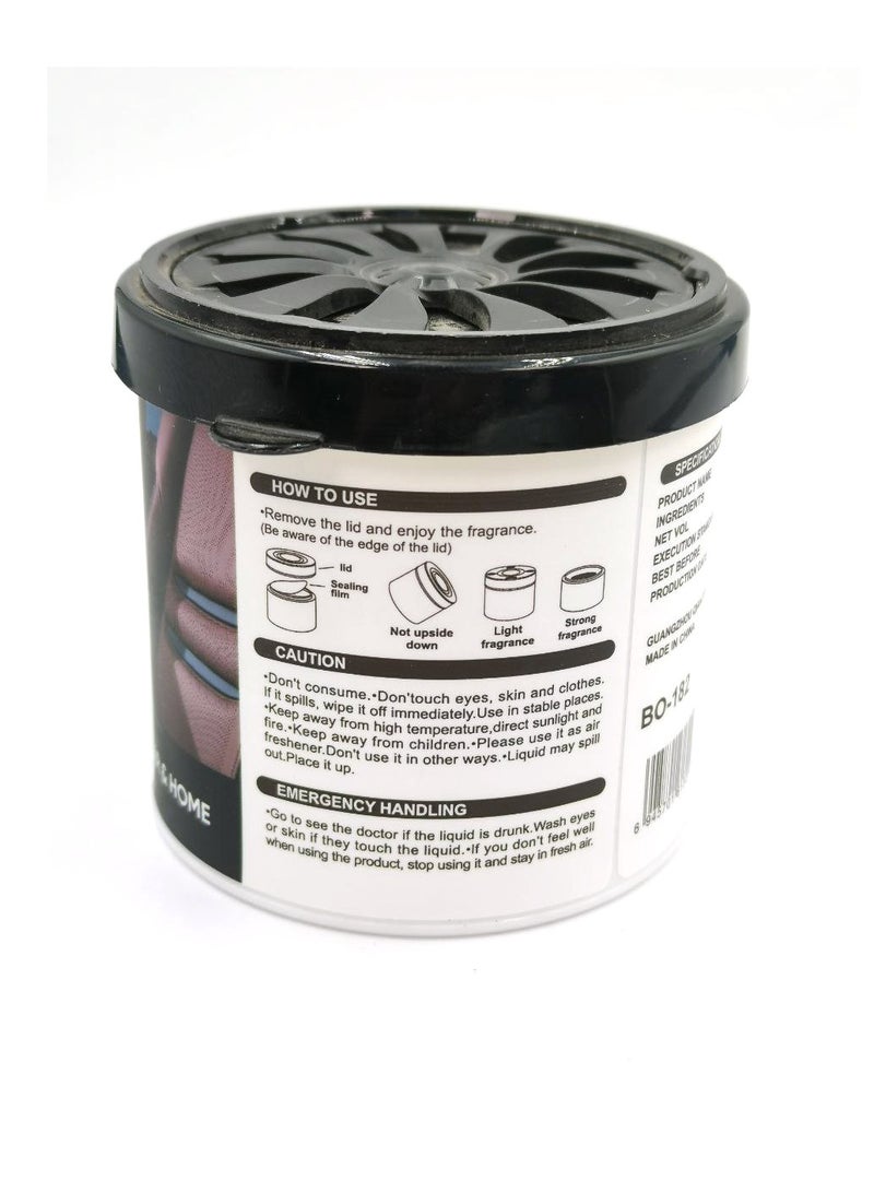 Black Odor Air Freshener - New Car Scent, 120ml - Long-Lasting, Non-Toxic, Eco-Friendly for Cars, Homes & Offices - Image 2