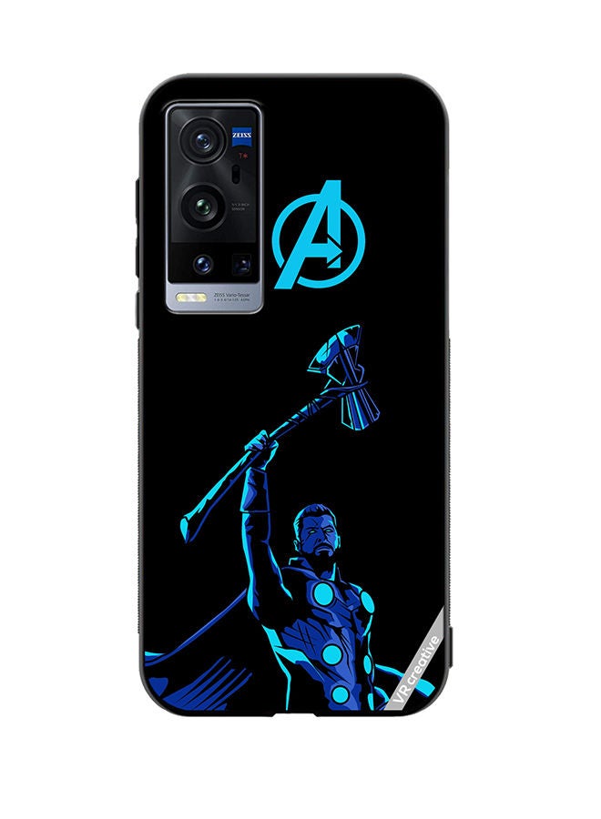 VR CREATIVE Protective Case Cover For Vivo X60 Pro Plus Avengers Thor Design Multicolour - Image 1