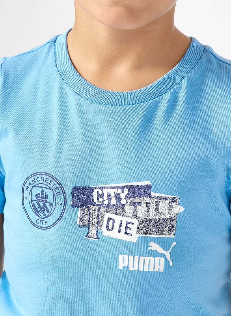 PUMA Youth Mancity Nrgy T-Shirt