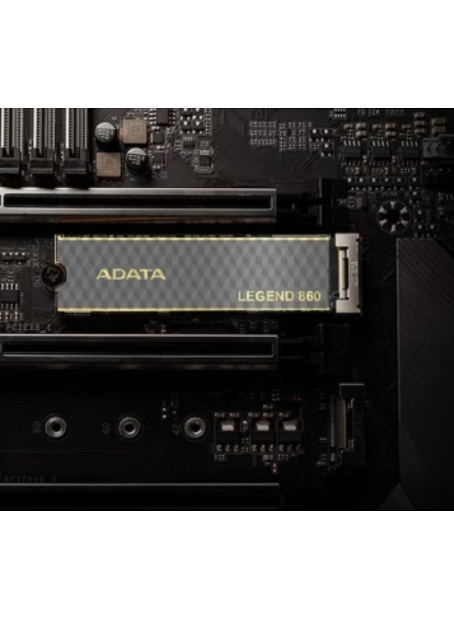 ADATA Legend 860 1TB PCIe R/W Speed up to 6,000/5,000 MB/s Gen4 x4 M.2 2280 Solid State Drive (SLEG-860-1000GCS) - Image 5