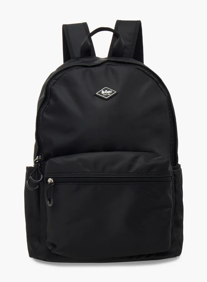 لي كوبر Solid School Backpack with Adjustable Straps and Zip Closure - 32x16x43 cm