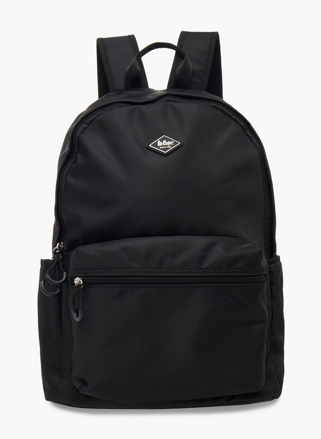 Lee Cooper Solid School Backpack with Adjustable Straps and Zip Closure - 32x16x43 cm  - Image 1