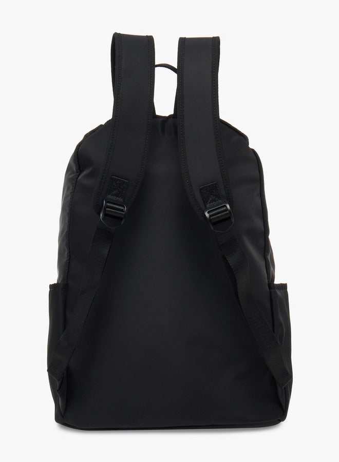 Lee Cooper Solid School Backpack with Adjustable Straps and Zip Closure - 32x16x43 cm  - Image 5