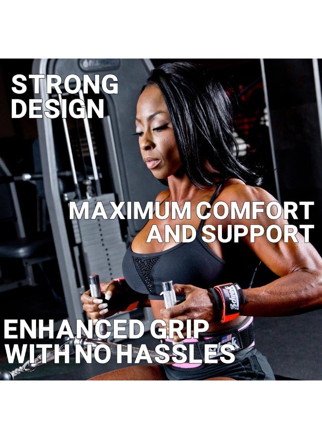 شيك حزام رفع الأثقال Schiek J/C باللون الأحمر - Image 3