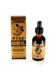 Honest Amish Honest Amish - Pure Beard Oil - 2 Ounce - Fragrance Free  - Image 2