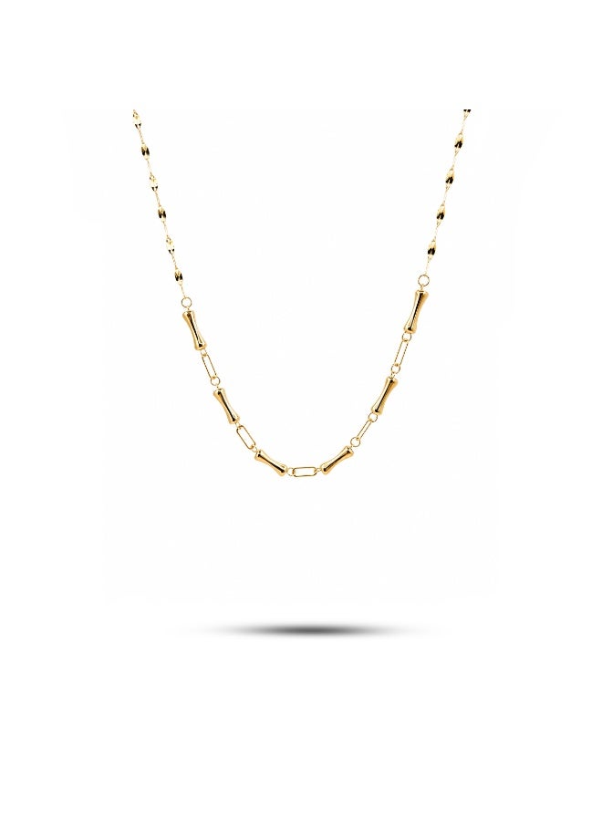 Ruby Art Gold 18K real Gold Necklace for women- 0.80 Gram - Image 1