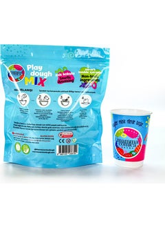 Mammacomica Dough Do It Yourself Play It Yourself Natural Play Dough Powder Mix - Blue -800GR  - Image 2