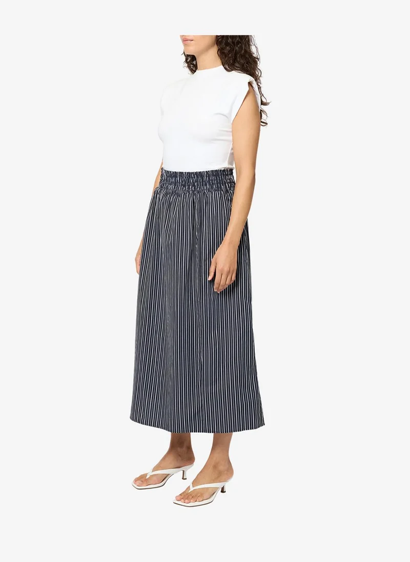 French Connection  Women's Porcelain Cream/Blac Valeria Emina Chiffon Polka Skirt for Women | Best Price UAE
