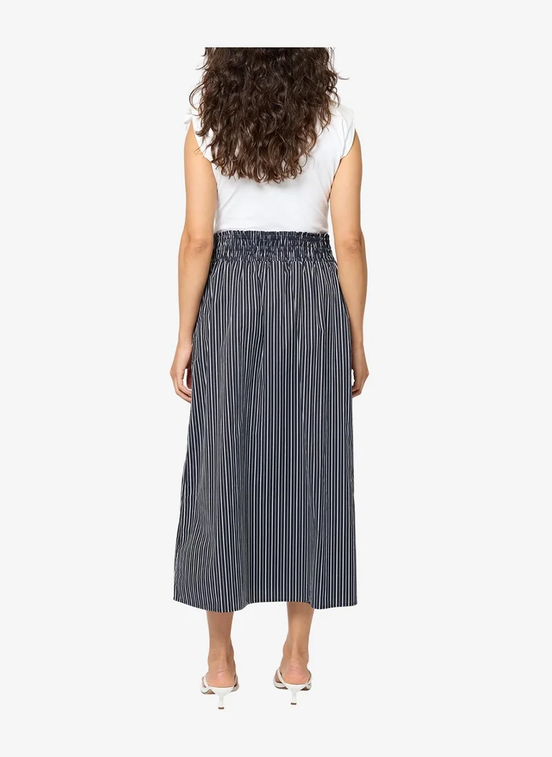 French Connection  Women's Porcelain Cream/Blac Valeria Emina Chiffon Polka Skirt for Women | Best Price UAE