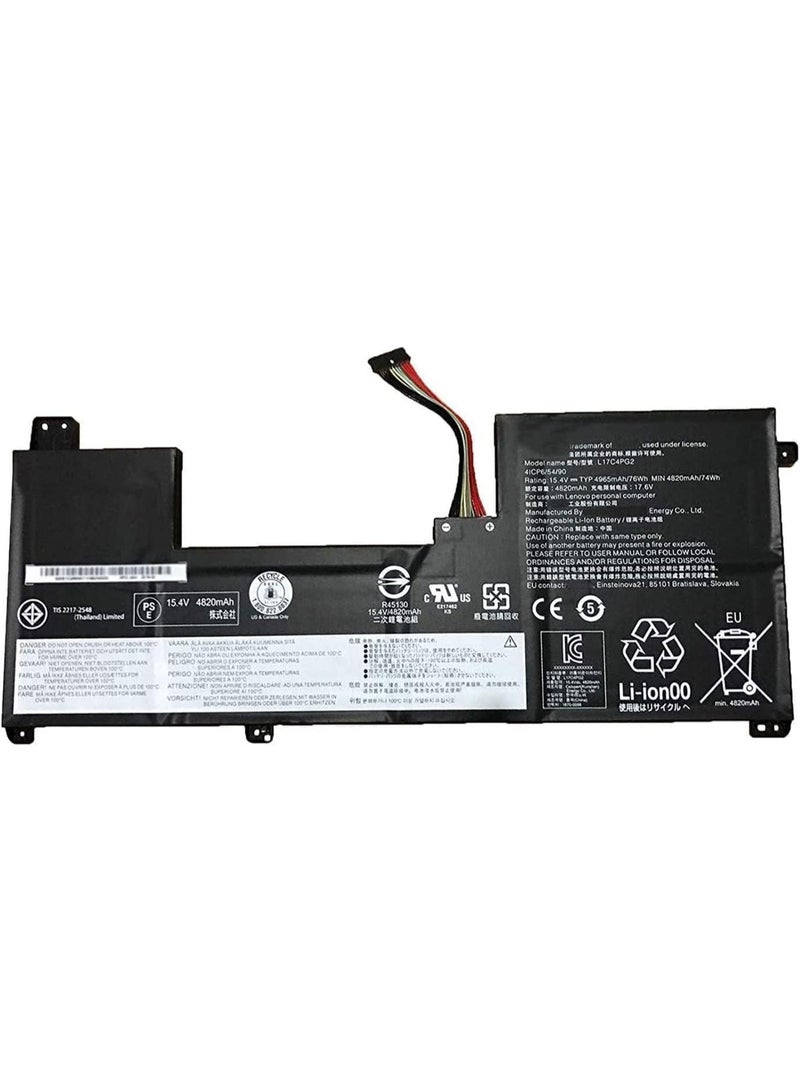 Terabyte L17C4PG2 L17M4PG2.L18C4PG1 5B10Q88556 5B10Q88558 5B10T11520 5B10W67371 5B10W67206 Battery Compatible for Len.ovo - Image 1