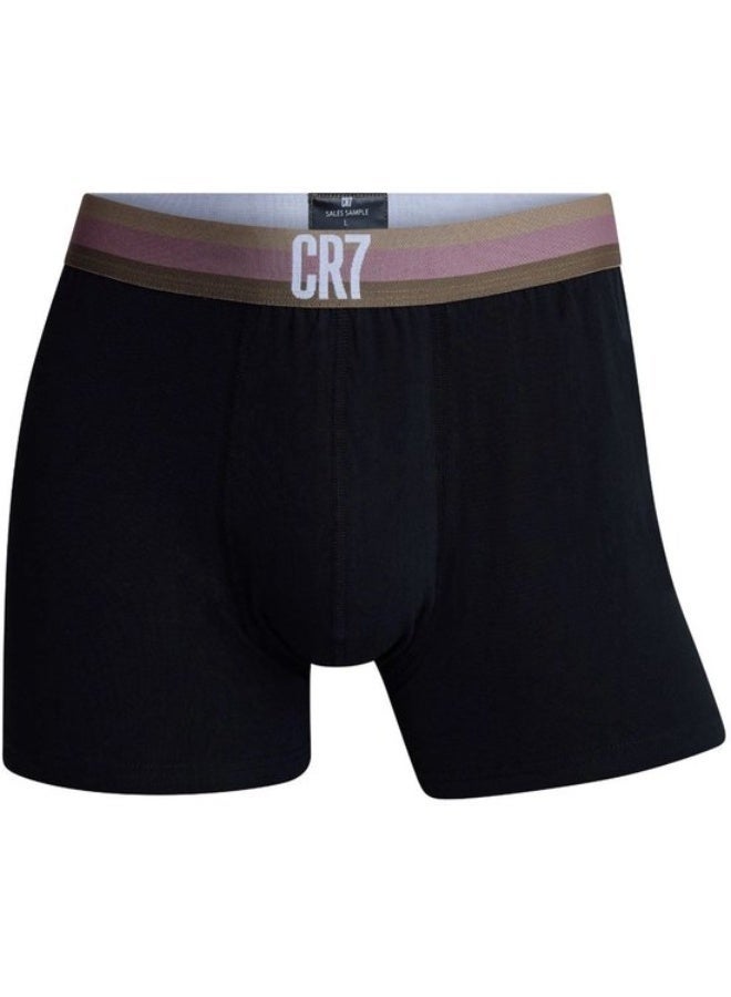 CR7 Basic Men’s Trunk Underwear 3-Pack – Soft Cotton Stretch, Comfortable Everyday Fit, Multicolor - Image 5
