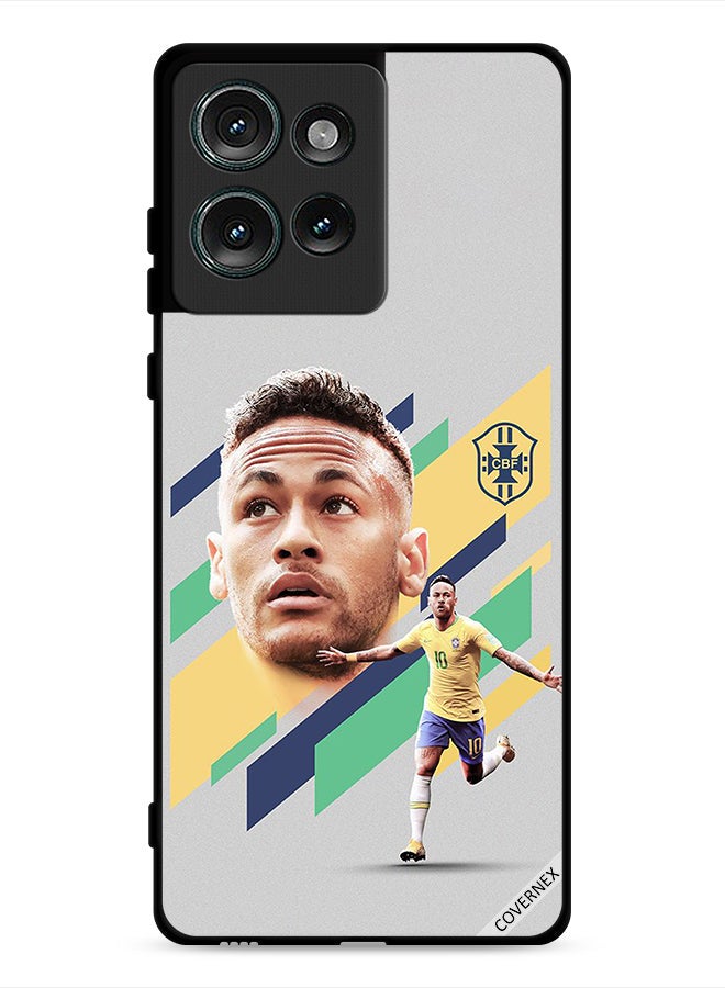 Covernex Motorola Edge 50 Protective Case Cover Neymar Art - Image 1
