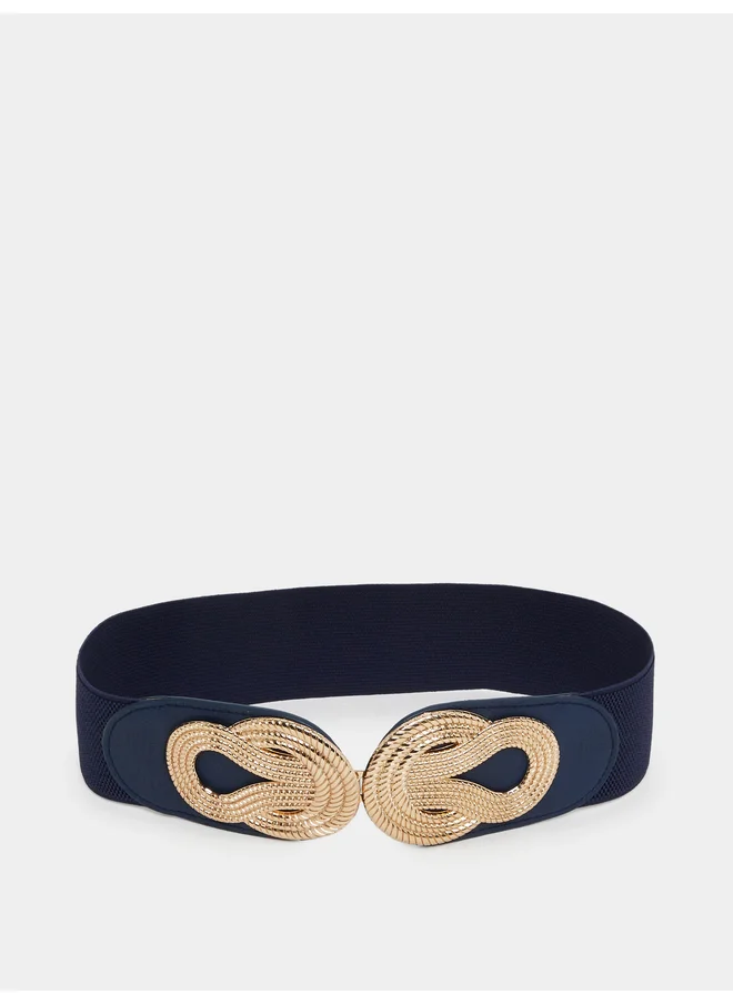 ستايلي Styli Embellished Clamp Closure Belt