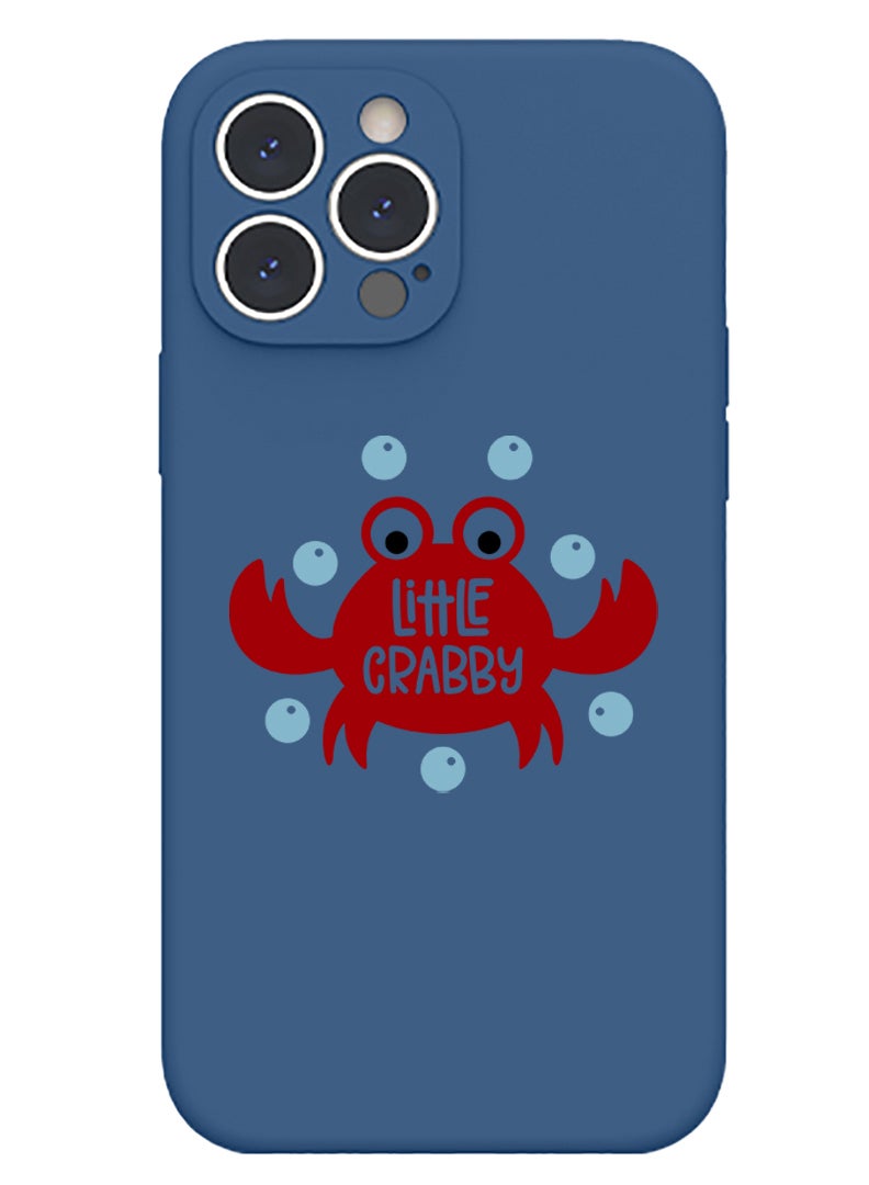 Theodor Protective Slim Fit Case Liquid Silicone Cover with Full Body Protection Anti-Scratch Shockproof Case For iPhone 15 Pro Max Blue  - little miss beach babe copy - Image 1