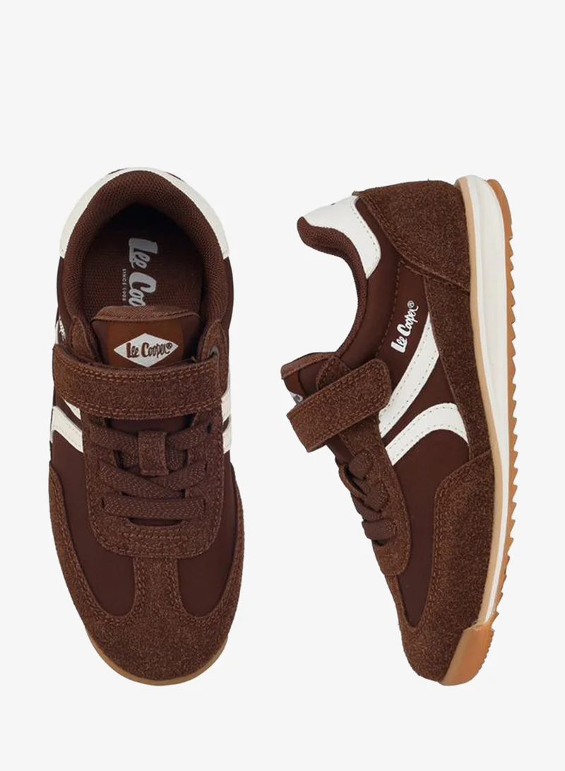 Boys Hook & Loop Ankle Sneakers