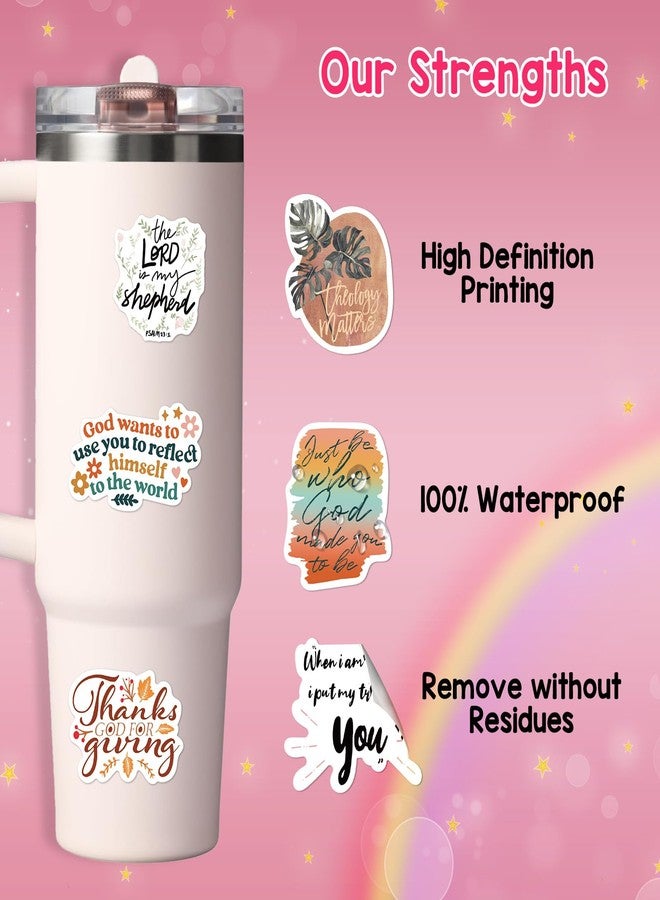 Joyline Bible Verse Stickers for Kids & Adults - 150pcs Christian Inspirational Stickers for Journaling, Scrapbooking, Water Bottle, Laptop, and More - Perfect for Encouragement and Faith-Based Activities - Image 3