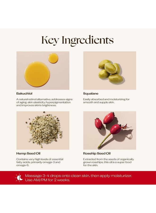 تريلوجي باكوتشيول + علاج معزز بديل الريتينول الطبيعي 0.51 أونصة سائلة - Image 4