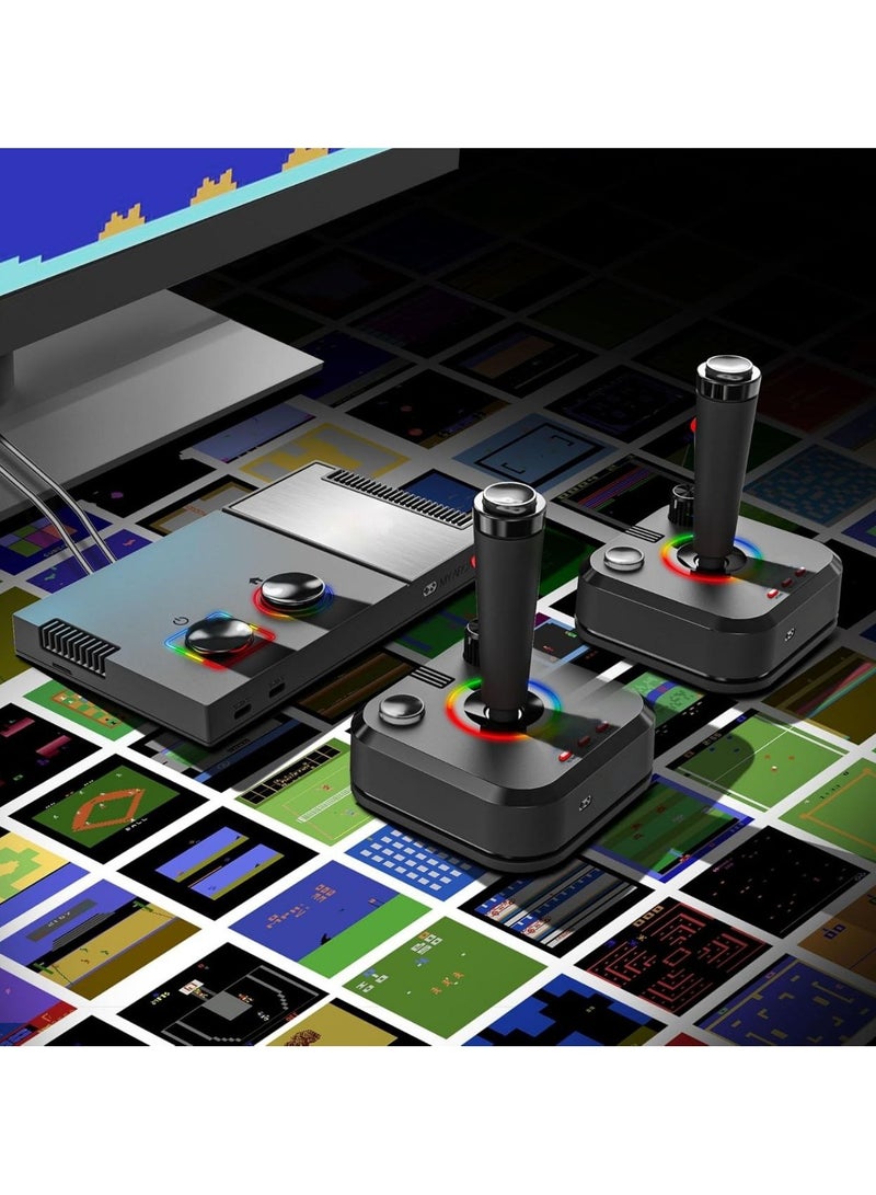 Game Station Pro  Video Game Console With 200+ Games Wireless Joysticks RGB LED Lights - Image 3