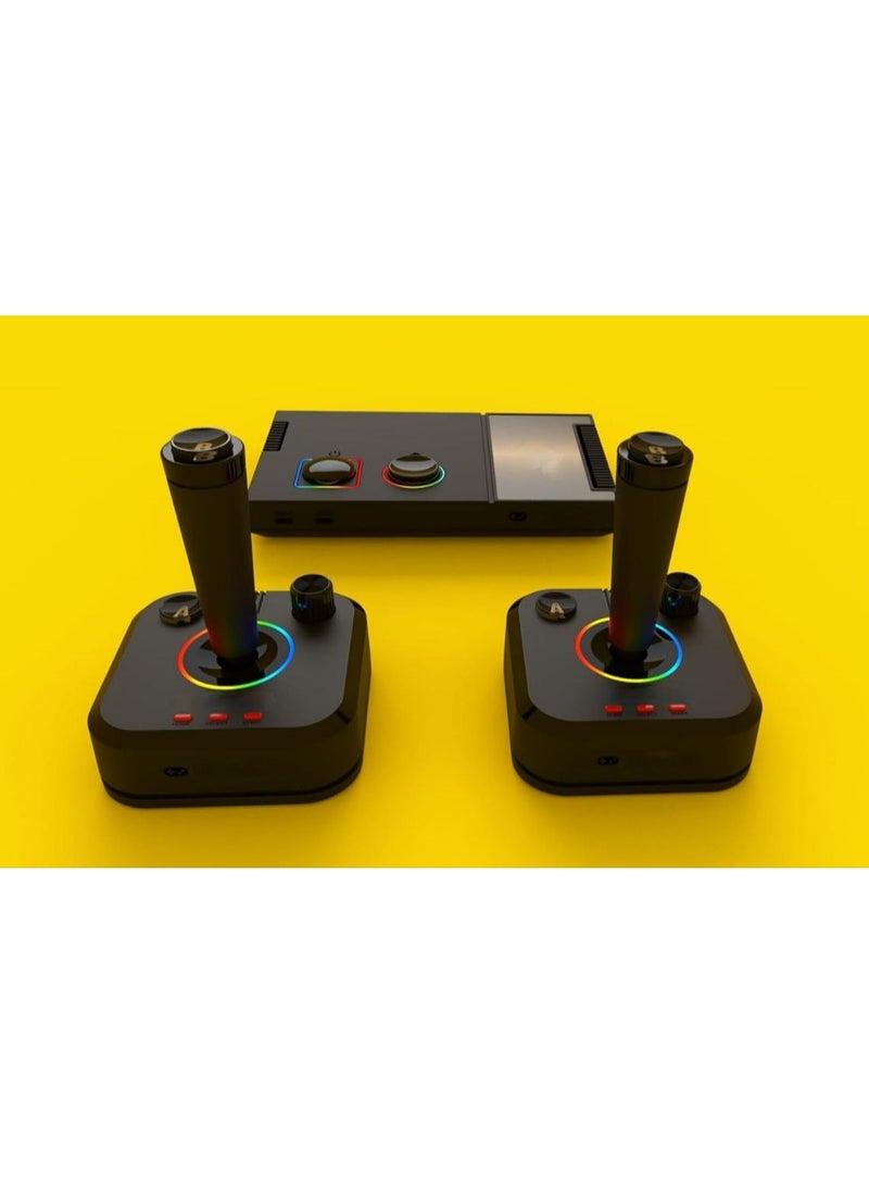 Game Station Pro  Video Game Console With 200+ Games Wireless Joysticks RGB LED Lights - Image 4