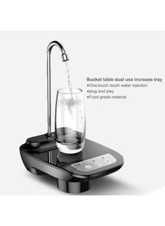 SHOPI Electric Water Pump, Drinking Water Pump,Automatic Water Pump, for Universal 3-5 Gallon Bottle 