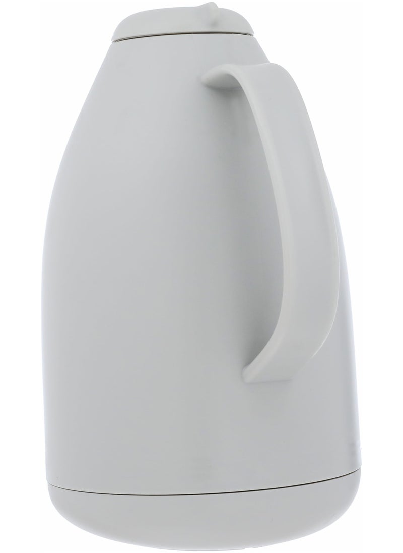 Alsaif Gallery - Elegance Penguin Thermos, 1.5 liters, glass inner container, plastic outer shell - light grey - Image 1