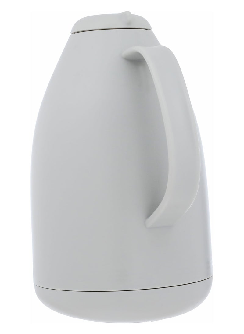Alsaif Gallery - Elegance Penguin Thermos, 1.5 liters, glass inner container, plastic outer shell - light grey - Image 1