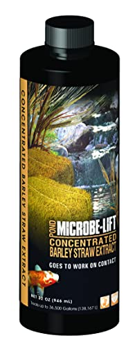 Microbe Lift MICROBE-LIFT MLCBSE1L Concentrated Barley Straw Extract Conditioner for Ponds and Outdoor Water Garden, Safe for Live Koi Fish, Plants, and Decorations, 32 Ounces - Image 5