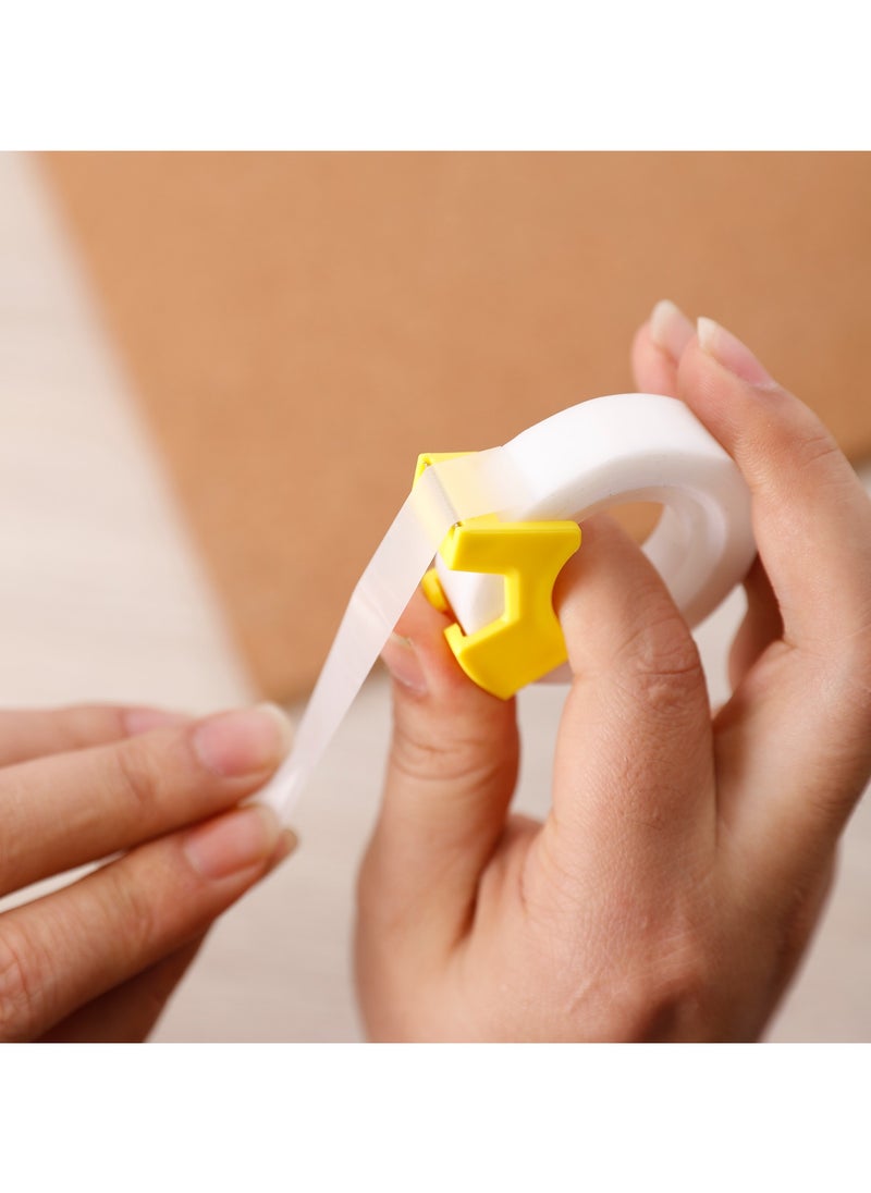 Deli - Deli EA30411 Stick Up BOPP Invisible Tape with Dispenser, 12mm x 18.3mm, Non-Toxic, Low Odor, 2PCS - Image 1